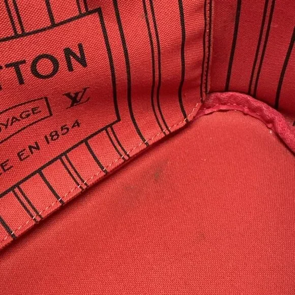 LOUIS VUITTON Neverfull PM Ebene Damier Tote Bag Damier Canvas - Picture 13 of 15